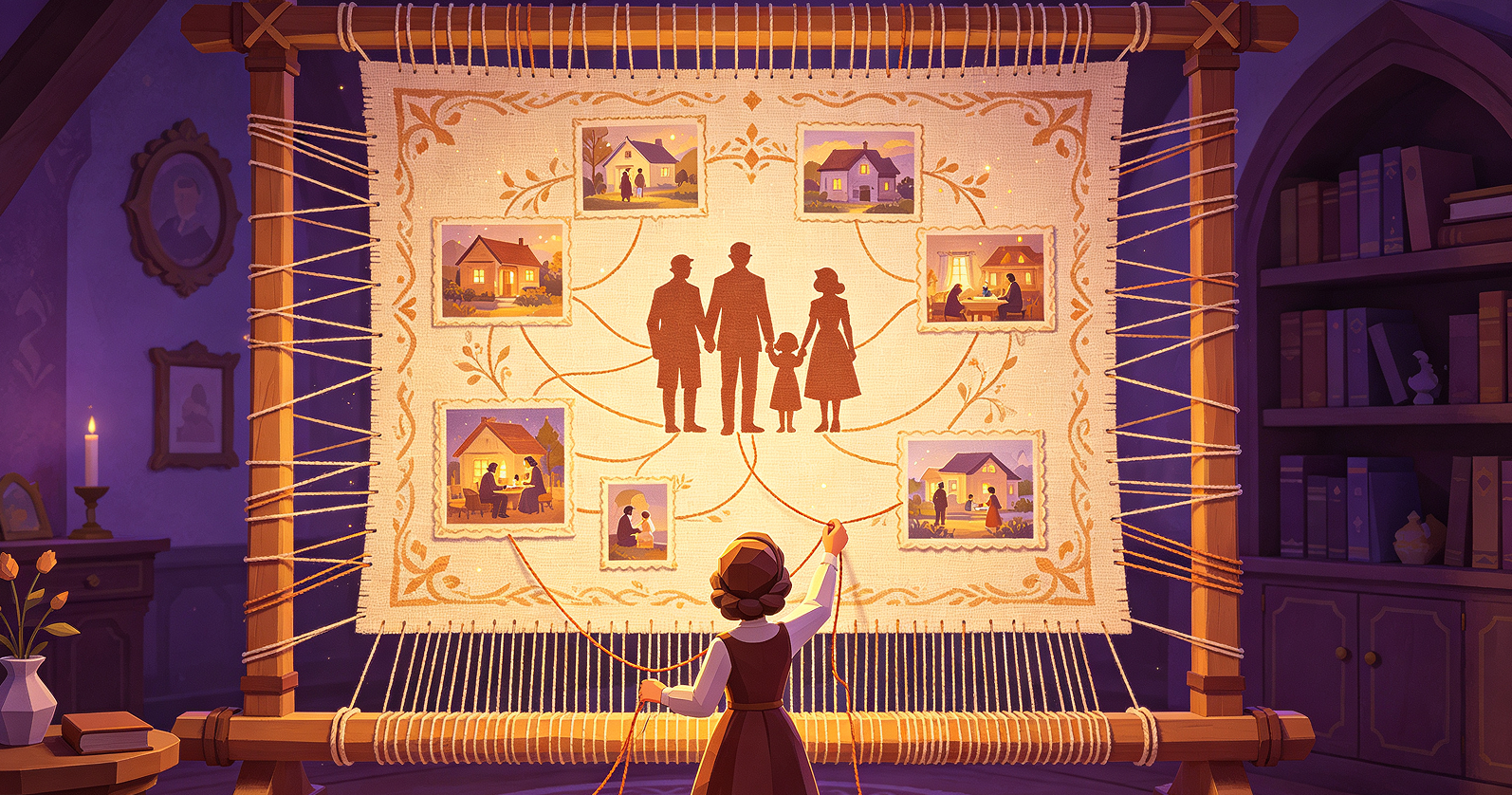 Tapestry of Lives: Weaving Generations Together - Image 2