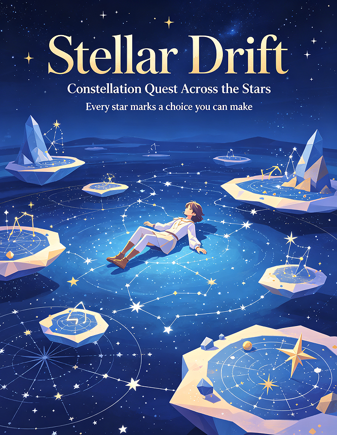 Stellar Drift: Constellation Quest Across the Stars