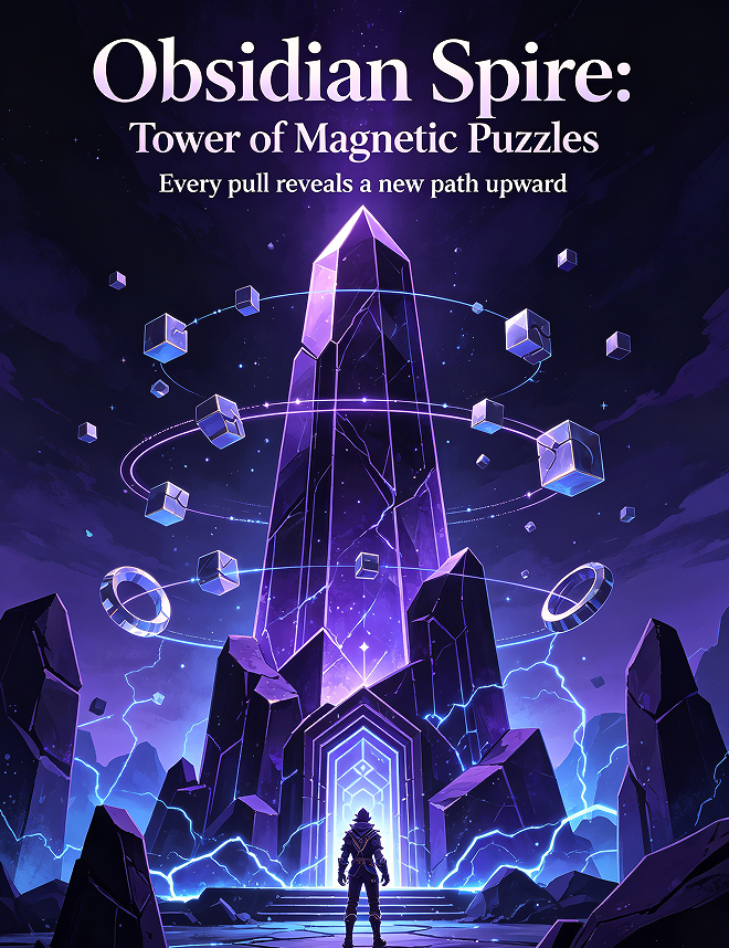 Obsidian Spire: Tower of Magnetic Puzzles