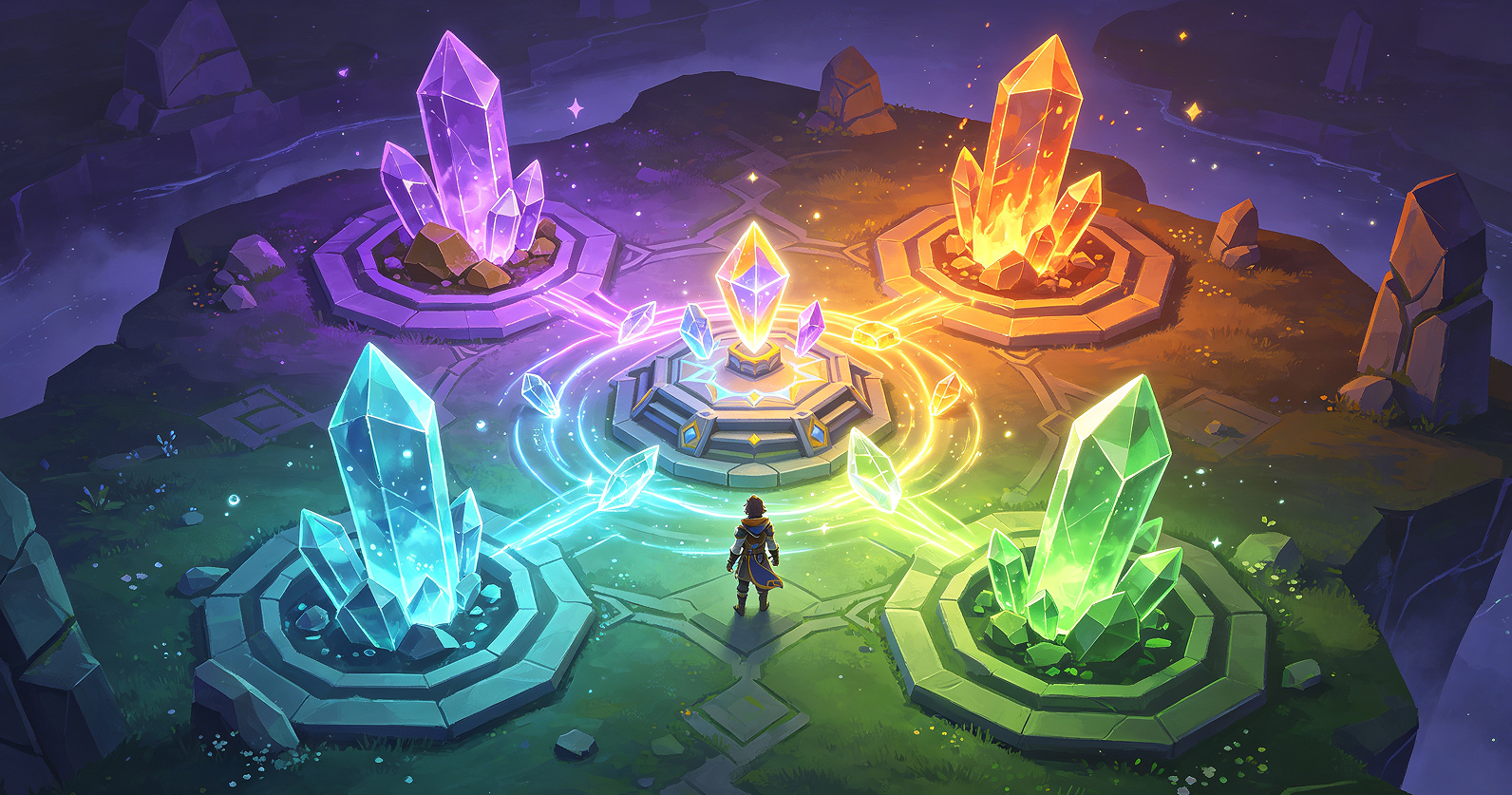 Shardbound: Crystal Fusion of Elements and Colors - Image 2
