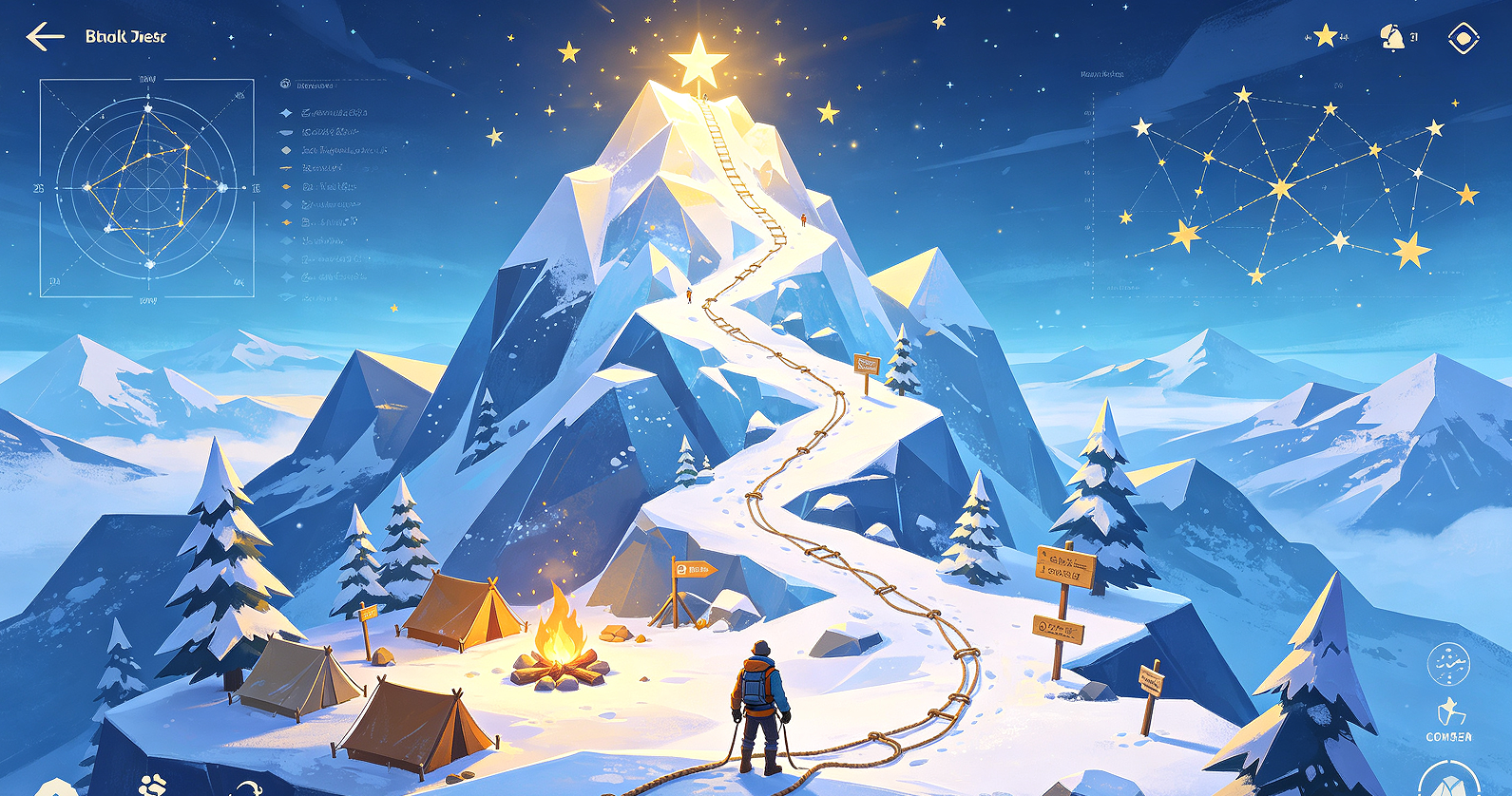 Polaris Ascent: Mountain Climbing Peak Strategy - Image 2