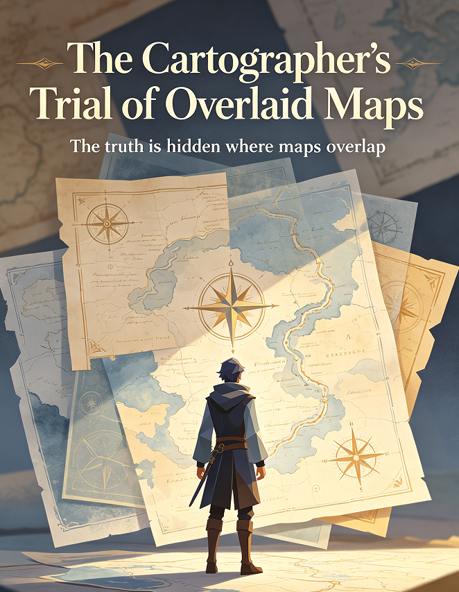 The Cartographer’s Trial of Overlaid Maps